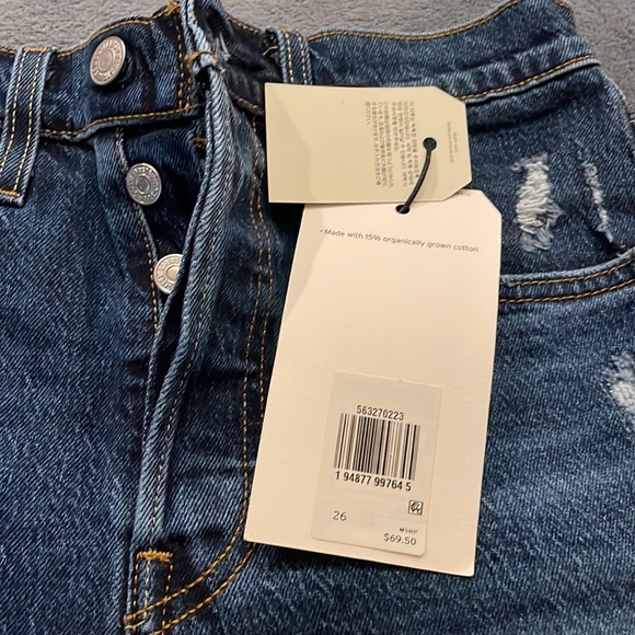 Levi’s 501 high rise shorts - Picture 4 of 6